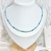 COLLAR CRISTAL CUBO CELESTE