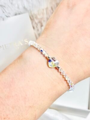img_7127 PULSERA SWAROSKI CORAZÒN